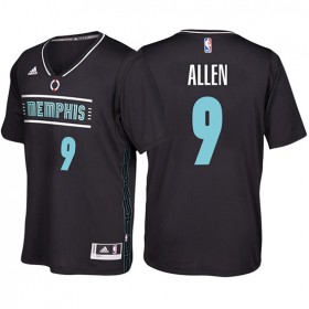 Maillot Manga Cort Tony Allen Grizzlies 9 Noir