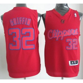 Maillot Griffin Los Angeles Clippers #32 Rouge