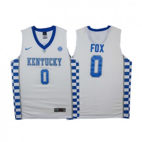 Maillot Kentucky Wildcats Fox 0 Blanc