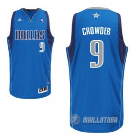 Maillot Bleu Crowder  Dallas Mavericks Revolution 30