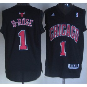 Maillot D-Rose Chicago Bulls #1 Noir