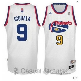 Maillot ABA de Igudala Denver Nuggets #9 Blanc