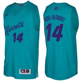 Maillot Navidad 2016 Michael kidd Gilchrist Hornets Teal 14