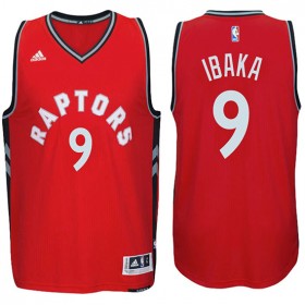 Maillot Raptors 2016-17 Ibaka 9 Rouge