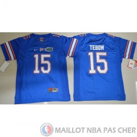 Maillot NCAA Tim Tebow Bleu 2016