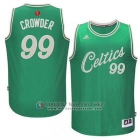 Maillot Crowder Celtics No?l #99 Vert