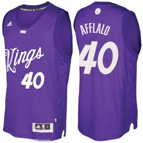Maillot Navidad 2016 Arron Afflalo Kings 40 Violet