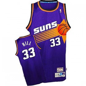 Maillot Retro Suns Hill 33 Pourpre