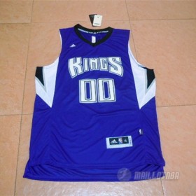 Maillot Sacramento Kings Cauley Stein #0 Bleu