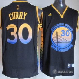 Maillot Curry NBA Moda #30 Noir