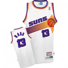 Maillot Retro Suns Nash 13 Blanc