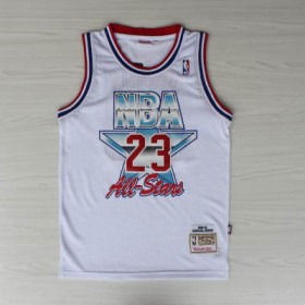 Maillot de Jordan All Star NBA 1992 Blanc