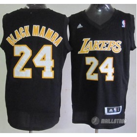 Maillot Mamba Los Angeles Lakers #24 Noir