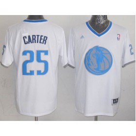 Maillot Carter Dallas Mavericks #25 Blanc