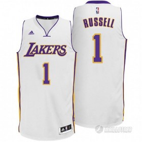Maillot Los Angeles Lakers Russell #1 Blanc