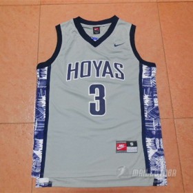Maillot Iverson George Town #3 Gris