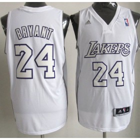 Maillot Bryant Los Angeles Lakers #24 Blanc