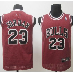 Maillot Enfant de Jordan Chicago Bulls #23 Rouge