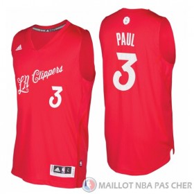 Maillot Paul Los Angeles Clippers Noel #3 Rouge