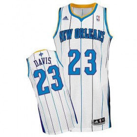 Maillot Blanc Davis New Orleans Hornets Revolution 30