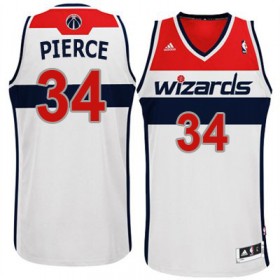 Maillot Blanc Pierce Washington Wizards Revolution 30