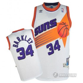 Maillot Phoenix Suns Barkley #34 Blanc