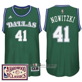Maillot Dallas Mavericks Nowitzki  #41 Vert