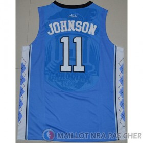 Maillot NCAA Brice Johnson Bleu Carolina