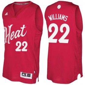 Maillot Navidad 2016 Derrick Williams Heat 22 Rouge