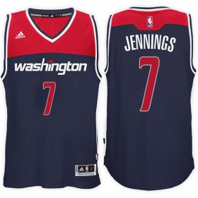 Maillot Wizards Jennings 7 Bleu
