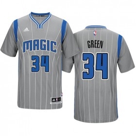 Maillot Manga Cort Jeff Green Magic 34 Gray