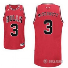 Maillot Chicago Bulls McDermott #3 Rouge