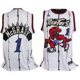 Maillot Retro Raptors McGrady 1 Blanc