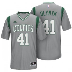 Maillot Manche Courte Celtics Olynya 41 Gris