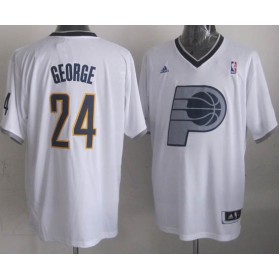 Maillot George Indiana Pacers #24 Blanc