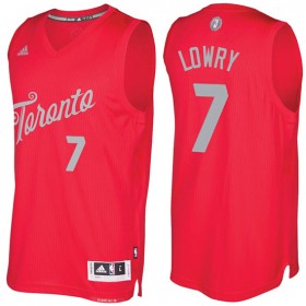 Maillot Navidad 2016 Kyle Lowry Raptors 7 Rouge