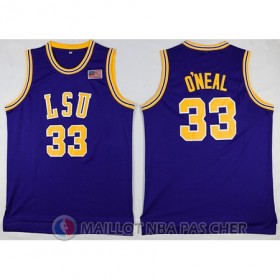 Maillot NBA NCAA LSD ONeal 33# Pourpre