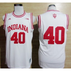 Maillot Cody Zeller indiana #40 Blanc