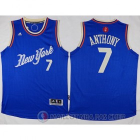Maillot New York Knicks Anthony No?l #7 Bleu