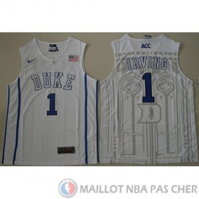 Maillot NCAA Kyrie Irving V-Cuello Blanc
