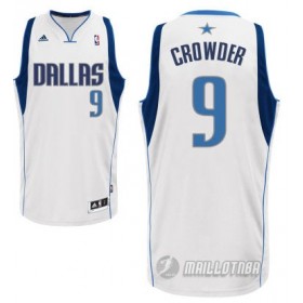 Maillot Blanc Crowder Dallas Mavericks Revolution 30