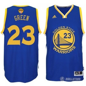 Maillot Bleu Green Golden State Warriors Revolution 30