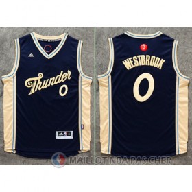 Maillot Oklahoma City Thunder Westbrook No?l #0 Noir