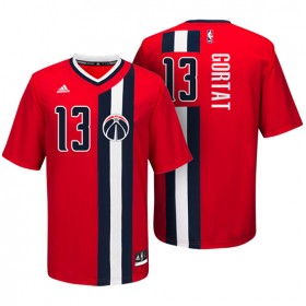 Maillot Manga Cort Marcin Gortat Wizards 13 Rouge