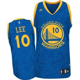 Maillot Crazy Light Leopard Warriors Lee 10 Bleu