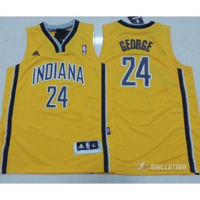 Maillot Enfant George Indiana Pacers  Jaune