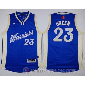 Maillot Golden State Warriors Green No?l #23 Bleu