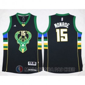 Maillot Noir Monroe Milwaukee Bucks Revolution 30
