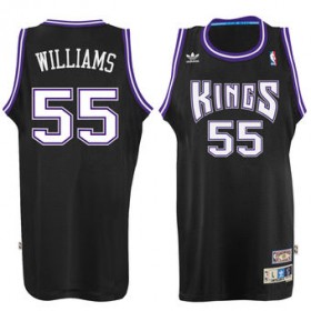 Maillot Retro Kings Williams 55 Noir