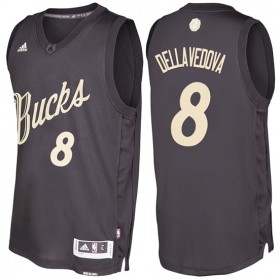 Maillot Navidad 2016 Matthew Dellavedova Bucks 8 Noir